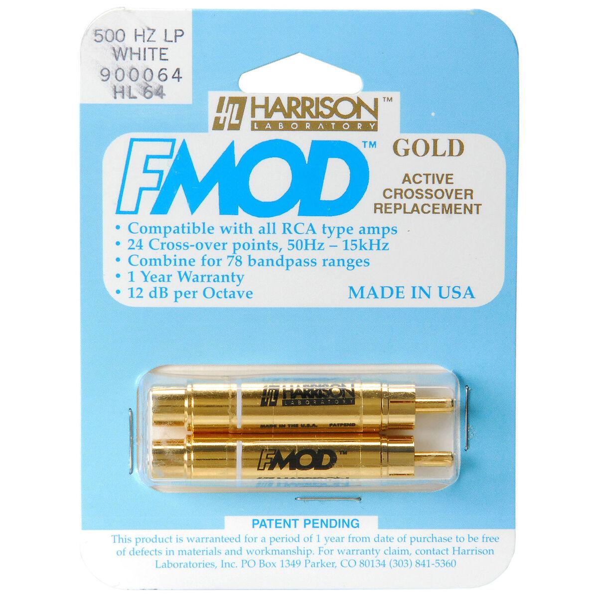 Harrison Labs FMOD Inline Crossover Pair 500 Hz Low Pass RCA